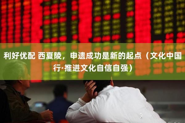 利好优配 西夏陵，申遗成功是新的起点（文化中国行·推进文化自信自强）
